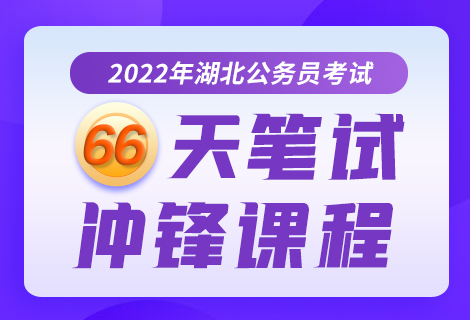 灵鹏教育2022年公务员笔试66天名师辅导高分课程